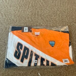 Mitchell & Ness Orange and White Spitfire Tee